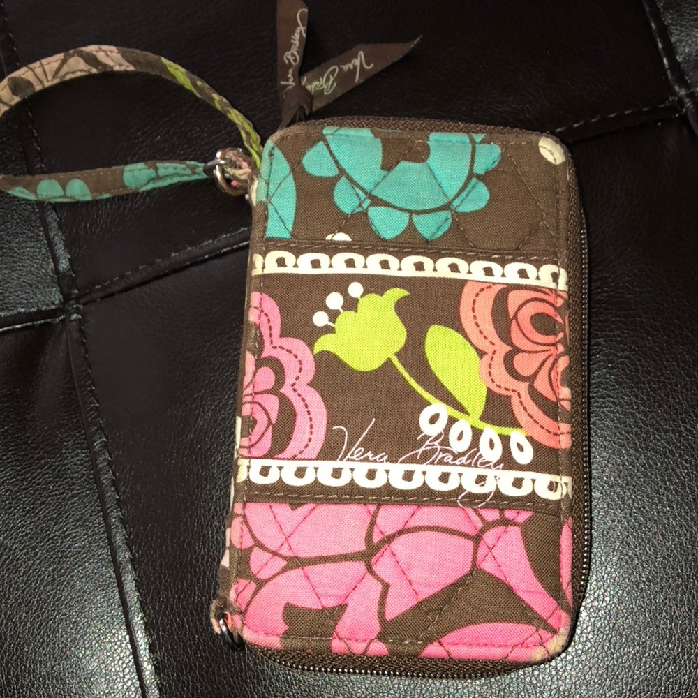 Vera Bradley wristlet wallet